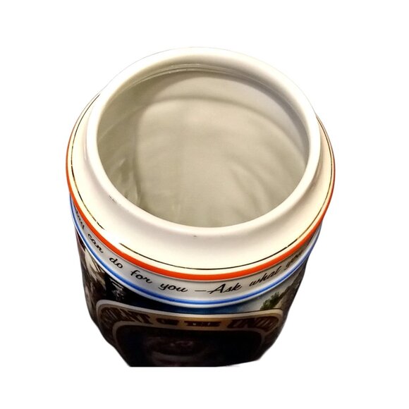 John F Kennedy American Heritage Stein 1993 Anheuser Busch /Gerz Made in Germany - Picture 5 of 13